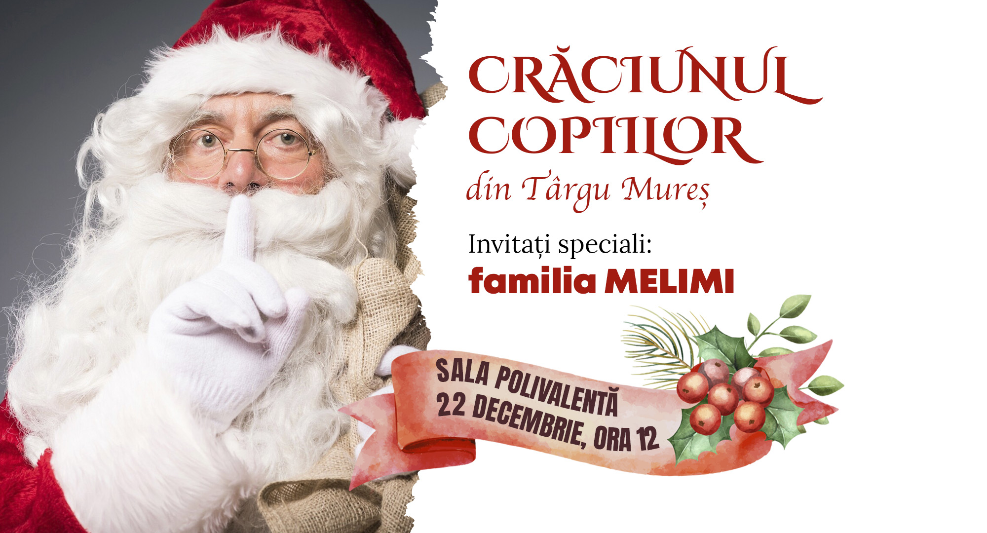 Crăciunul copiilor din Târgu Mureș